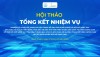 MỜI THAM DỰ HỘI THẢO TỔNG KẾT NHIỆM VỤ